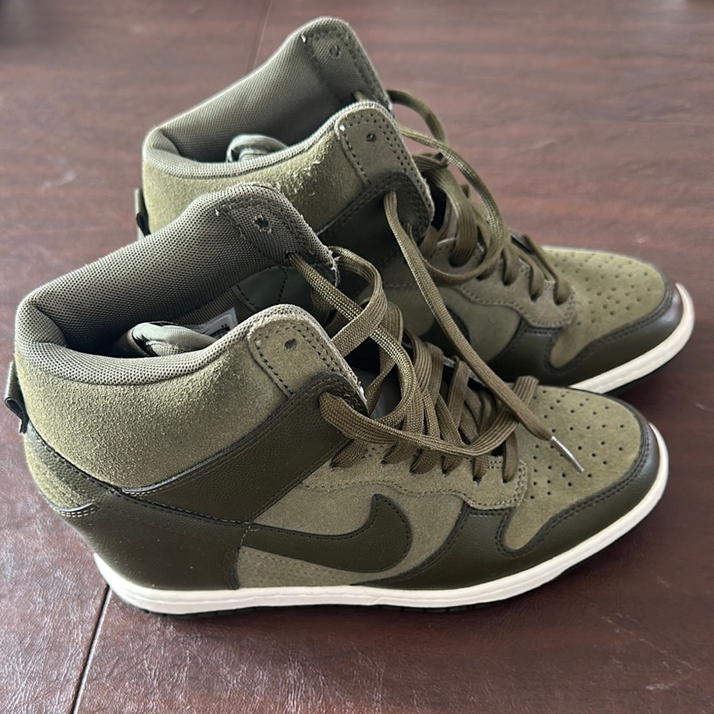 Nike Women's Olive High-Top Sneakers